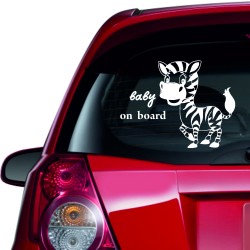 Αυτοκόλλητο αυτοκινήτου - Baby on board 63